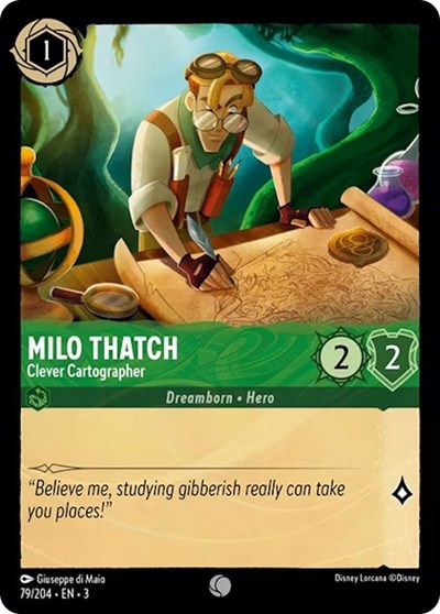 Milo Thatch - Clever Cartographer #79 Into the Inklands