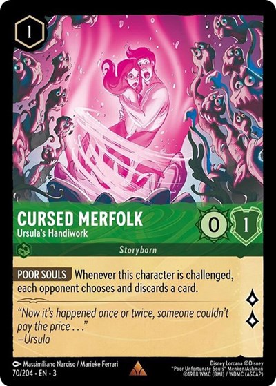 Cursed Merfolk - Ursula's Handiwork #70 Into the Inklands