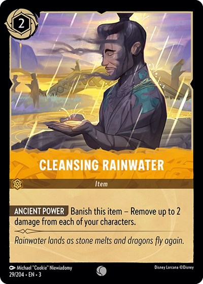 Cleansing Rainwater #29 Into the Inklands