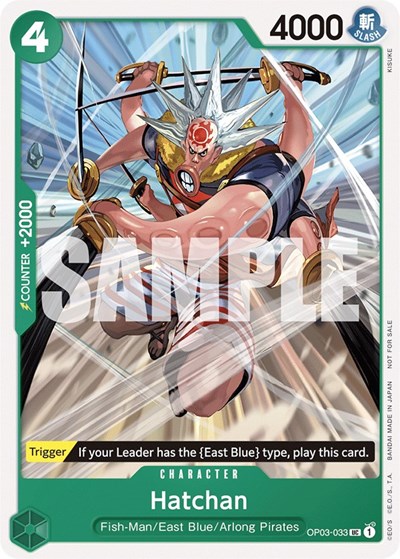 Hatchan (Tournament Pack Vol. 6) #OP03-033 One Piece Promotion Cards