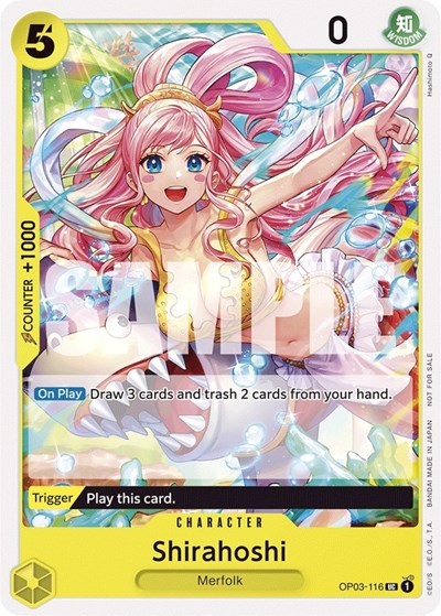 Shirahoshi (Tournament Pack Vol. 6) #OP03-116 One Piece Promotion Cards