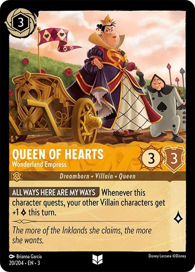 Queen of Hearts - Wonderland Empress #20 Into the Inklands