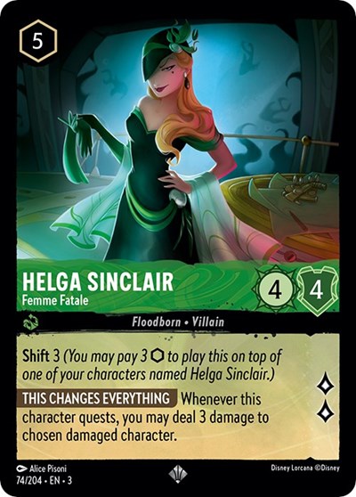Helga Sinclair - Femme Fatale #74 Into the Inklands