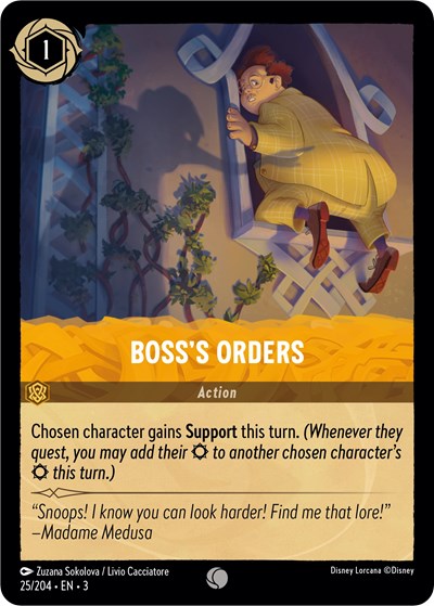 Boss's Orders #25 Into the Inklands
