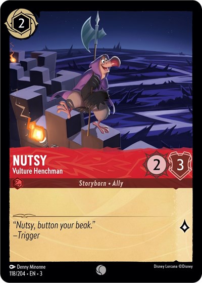 Nutsy - Vulture Henchman #118 Into the Inklands