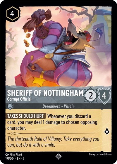 Sheriff of Nottingham - Corrupt Official #191 Into the Inklands