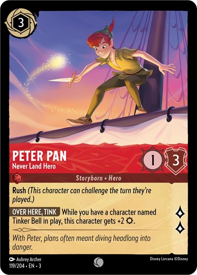 Peter Pan - Never Land Hero #119 Into the Inklands