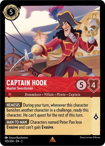 Captain Hook - Master Swordsman #105 Into the Inklands