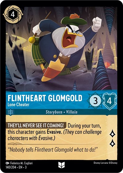 Flintheart Glomgold - Lone Cheater #140 Into the Inklands