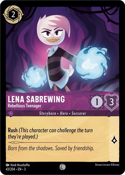 Lena Sabrewing - Rebellious Teenager #43 Into the Inklands