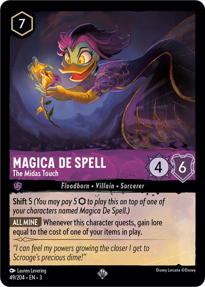 Magica De Spell - The Midas Touch #49 Into the Inklands