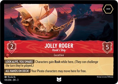 Jolly Roger - Hook's Ship #135 Into the Inklands