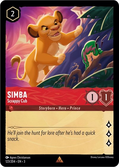 Simba - Scrappy Cub #123 Into the Inklands