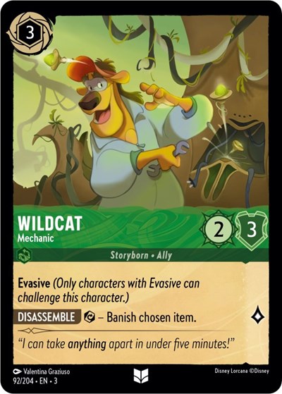 Wildcat - Mechanic #92 Into the Inklands