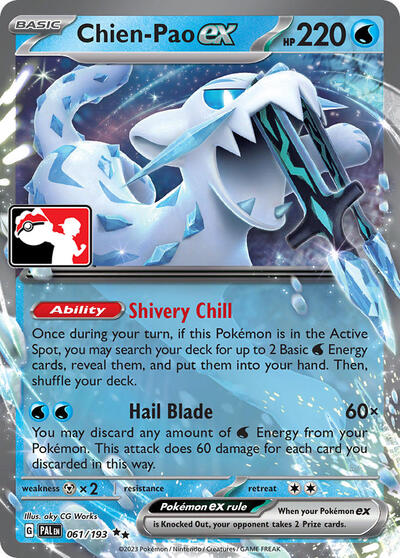 Chien-Pao ex #61 Prize Pack Series Cards
