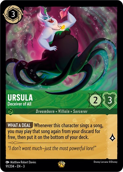 Ursula - Deceiver of All #91 Into the Inklands