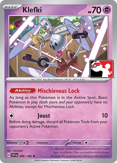 Klefki #96 Prize Pack Series Cards