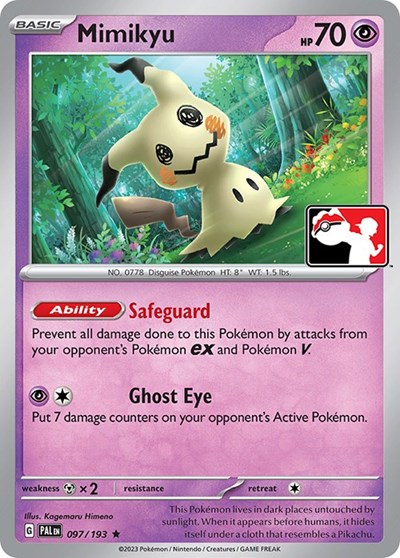 Mimikyu #97 Prize Pack Series Cards