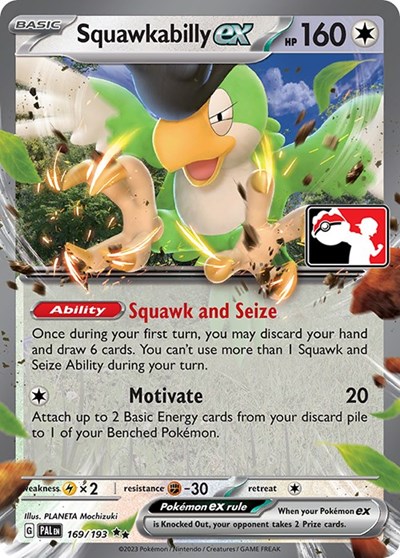 Squawkabilly ex #169 Prize Pack Series Cards