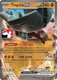 Ting-Lu ex #127 Prize Pack Series Cards