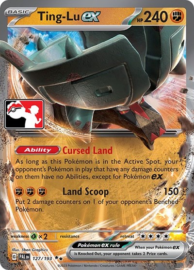 Ting-Lu ex #127 Prize Pack Series Cards