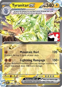 Tyranitar ex #66 Prize Pack Series Cards