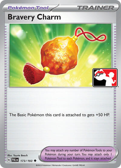 Bravery Charm #173 Prize Pack Series Cards