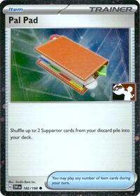 Pal Pad #182 Prize Pack Series Cards