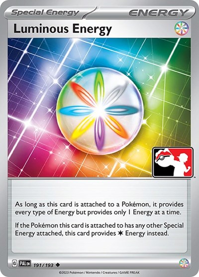Luminous Energy #191 Prize Pack Series Cards