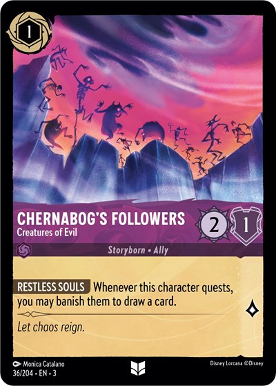 Chernabog's Followers - Creatures of Evil #36 Into the Inklands
