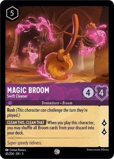 Magic Broom - Swift Cleaner #45 Into the Inklands