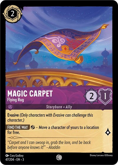 Magic Carpet - Flying Rug #47 Into the Inklands