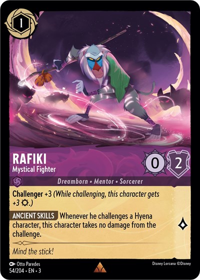 Rafiki - Mystical Fighter #54 Into the Inklands