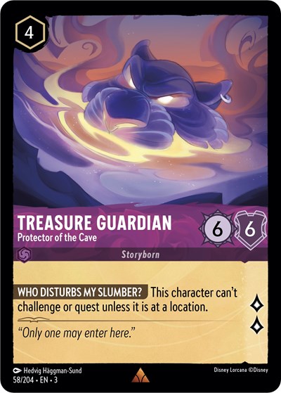 Treasure Guardian - Protector of the Cave #58 Into the Inklands
