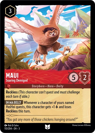 Maui - Soaring Demigod #113 Into the Inklands
