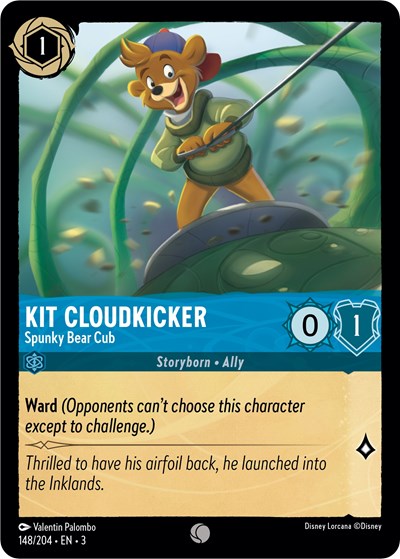 Kit Cloudkicker - Spunky Bear Cub #148 Into the Inklands