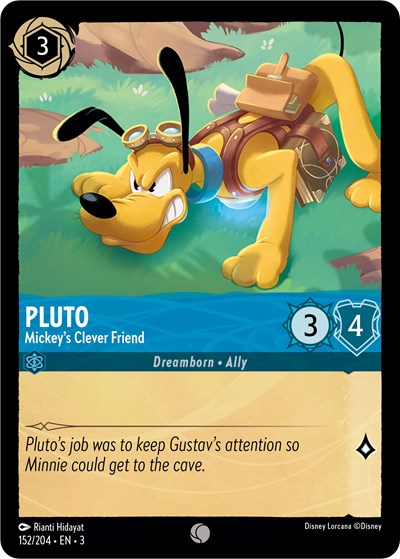 Pluto - Mickey's Clever Friend #152 Into the Inklands