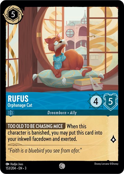 Rufus - Orphanage Cat #153 Into the Inklands