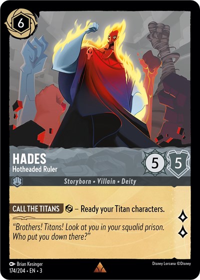 Hades - Hotheaded Ruler #174 Into the Inklands