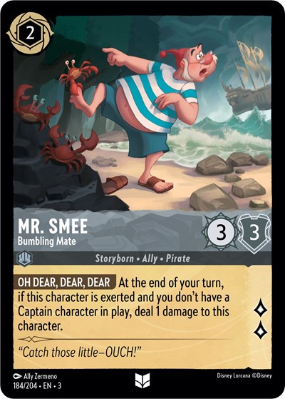 Mr. Smee - Bumbling Mate #184 Into the Inklands