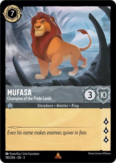 Mufasa - Champion of the Pride Lands #185 Into the Inklands