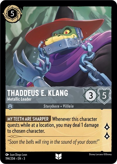 Thaddeus E. Klang - Metallic Leader #194 Into the Inklands