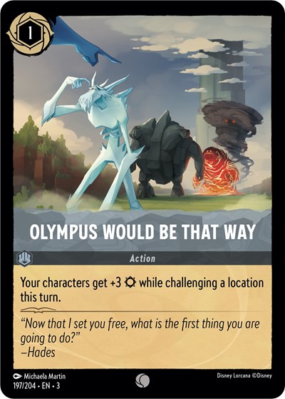 Olympus Would Be That Way #197 Into the Inklands