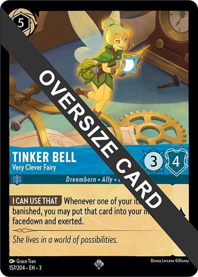 Tinker Bell - Very Clever Fairy (Oversized) #157 Into the Inklands