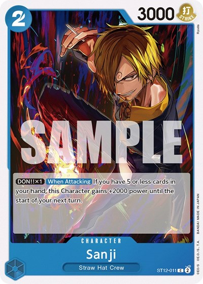 Sanji #ST12-011 Starter Deck 12: Zoro and Sanji