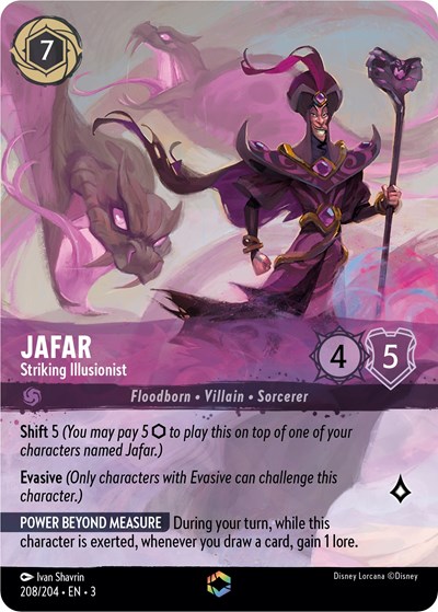 Jafar - Striking Illusionist (Enchanted) #208 Into the Inklands