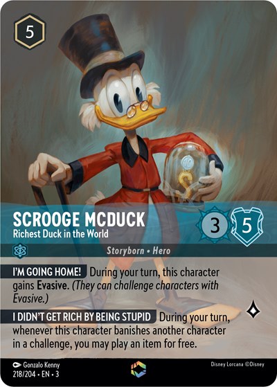 Scrooge McDuck - Richest Duck in the World (Enchanted) #218 Into the Inklands