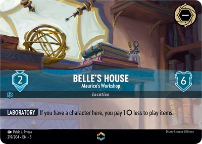 Belle's House - Maurice's Workshop (Enchanted) #219 Into the Inklands