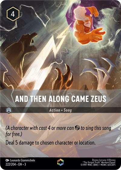 And Then Along Came Zeus (Enchanted) #222 Into the Inklands