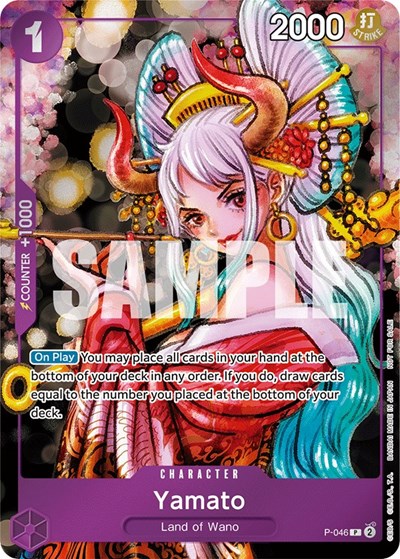Yamato (Event Pack Vol. 3) #P-046 One Piece Promotion Cards